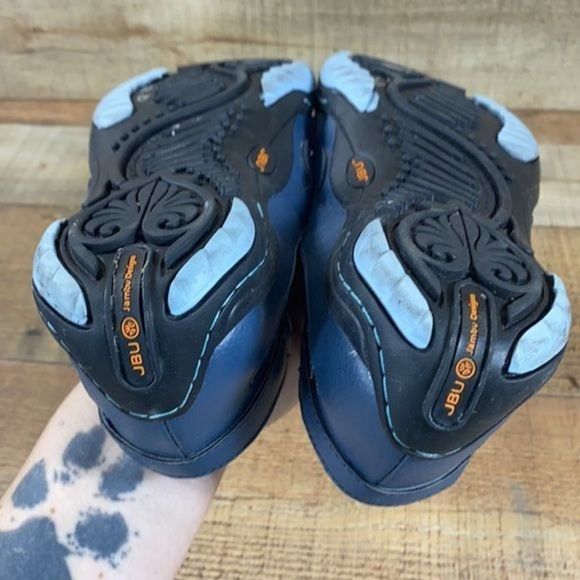 Jambu JBU Blue Leather Juniper Ballet Flats - Picture 10 of 10